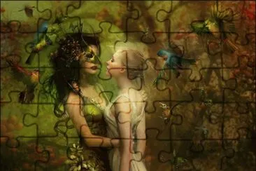 Fadas, duendes e ninfas.