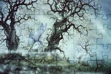 Fadas, duendes e ninfas. jigsaw puzzle