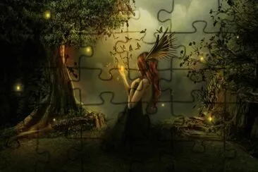 Fadas, duendes e ninfas.