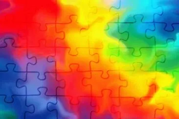 draw jigsaw puzzle