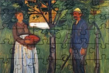 Edvard Munch 1863-1944 jigsaw puzzle