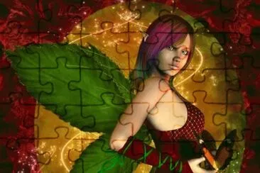 Fadas, duendes e ninfas.