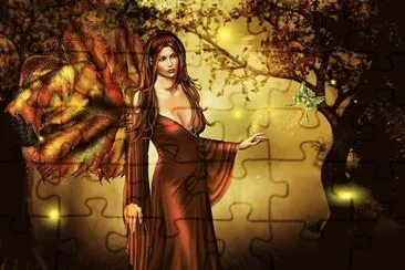 Fadas, duendes e ninfas.