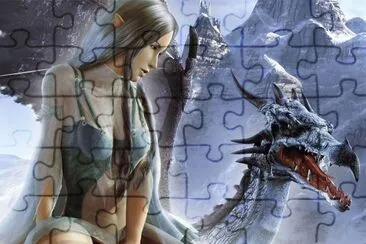 Fadas, duendes e ninfas. jigsaw puzzle