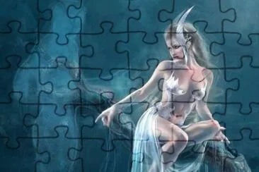 Fadas, duendes e ninfas. jigsaw puzzle