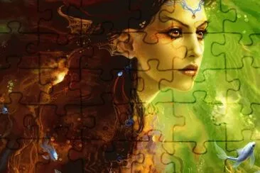 Fadas, duendes e ninfas.