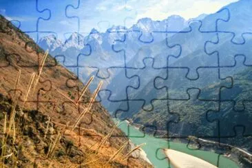 פאזל של tiger leaping gorge
