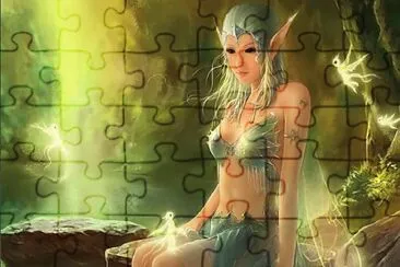 Fadas, duendes e ninfas.