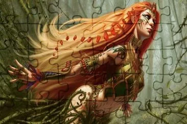 Fadas, duendes e ninfas.