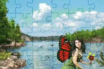 Fadas, duendes e ninfas.