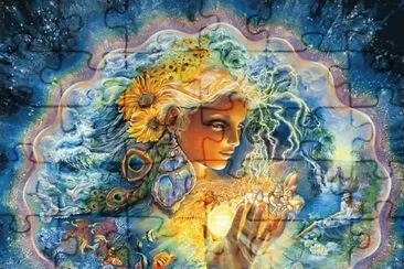 Fadas, duendes e ninfas.