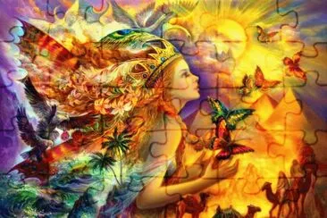 Fadas, duendes e ninfas.