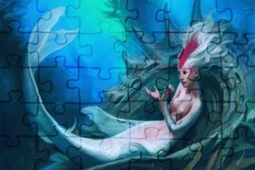 פאזל של Fadas, bruxas e ninfas.