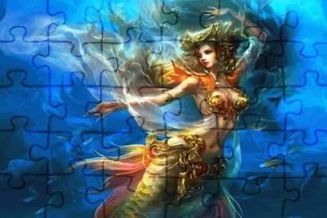 פאזל של Fadas, bruxas e ninfas.