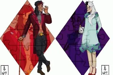 Jafar Cruella jigsaw puzzle