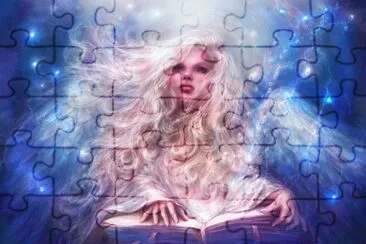 Fadas, bruxas e ninfas. jigsaw puzzle