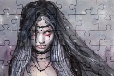 Fadas, bruxas e ninfas. jigsaw puzzle