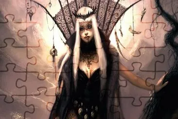 Fadas, bruxas e ninfas. jigsaw puzzle