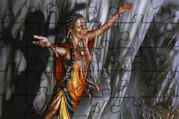 Fadas, bruxas e ninfas. jigsaw puzzle