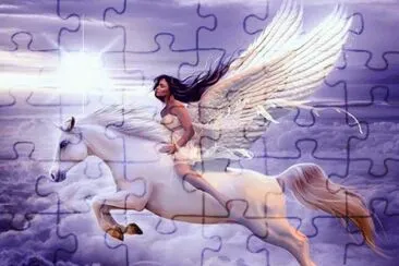 פאזל של Fadas, bruxas e ninfas.