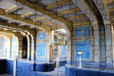 Hearst Castle indoor pool jigsaw puzzle