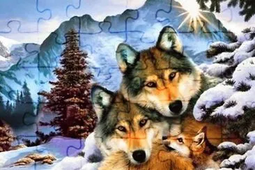 lobos jigsaw puzzle
