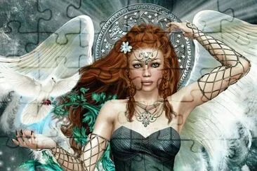 Fadas, duendes e ninfas.
