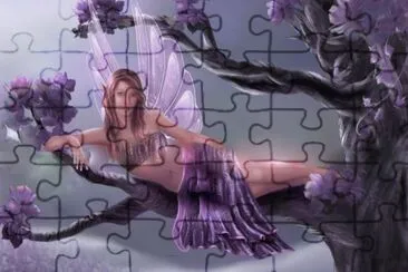 Fadas, duendes e ninfas. jigsaw puzzle