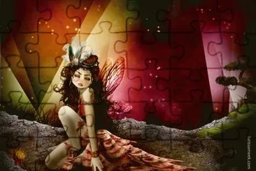 Fadas, duendes e ninfas.