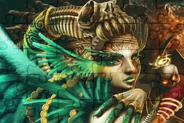 Fadas, bruxas e ninfas.
