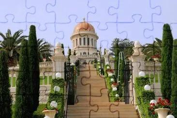 terrazze bahai jigsaw puzzle