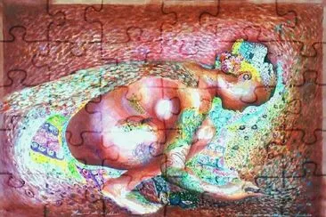 Colorful Woman jigsaw puzzle