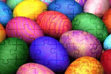 Colored Egg 's jigsaw puzzle