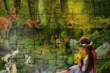 hadas-duendes-elfos-fantasia jigsaw puzzle