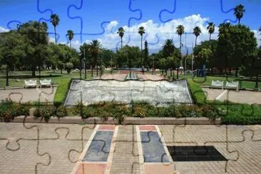 En la Ciudad de Mendoza. Argentina jigsaw puzzle