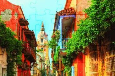 פאזל של calle colorida
