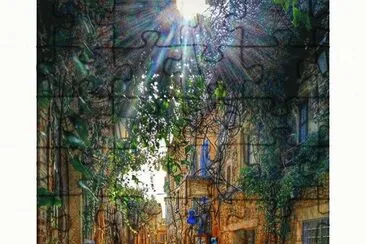 Pueblo Medieval jigsaw puzzle