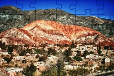 Purmamarca. Jujuy. Argentina jigsaw puzzle