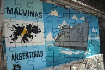 פאזל של Las Malvinas son ARGENTINAS