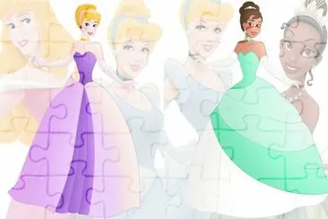 Aurora Cinderella Tiana