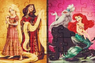 Rapunzel Gothel Ursula Ariel