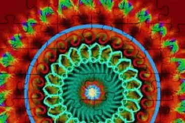 פאזל של mandala