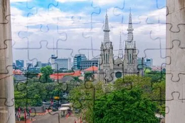 cathedral jakarta jigsaw puzzle