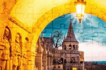 BastiÃ³n de los Pescadores-Budapest jigsaw puzzle