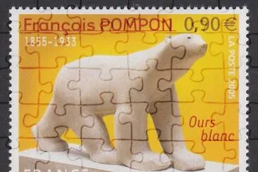  "Ours Blanc  " de FranÃ§ois Pompon jigsaw puzzle