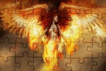 Feuerengel jigsaw puzzle