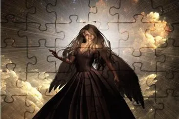 Black Angel jigsaw puzzle