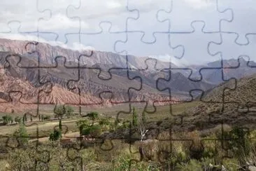 Cerca de Humahuaca. Jujuy. Argentina jigsaw puzzle