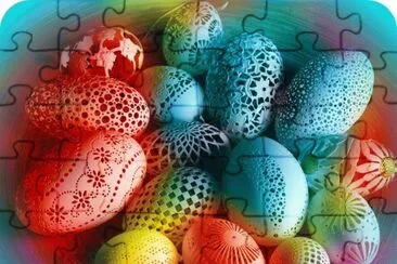 Happy Easter jigsaw puzzle