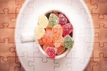 a jigsaw puzzle